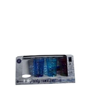 Member's Mark Party Tumblers 23oz Multi Shatterproof Tritan 3 Pack Unisex